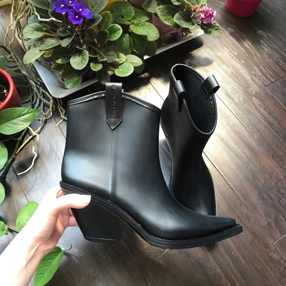 GIVENCHY Western-style rubber boots sz 39 - Picture 5 of 16